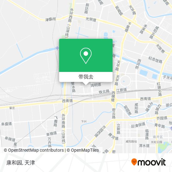 康和园地图