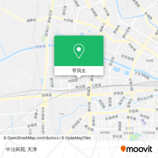 中冶和苑地图