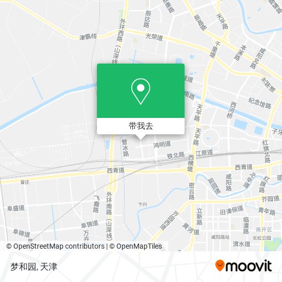 梦和园地图
