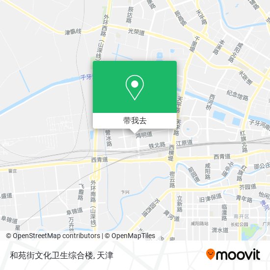 和苑街文化卫生综合楼地图