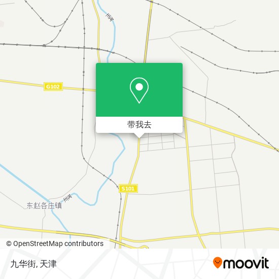 九华街地图