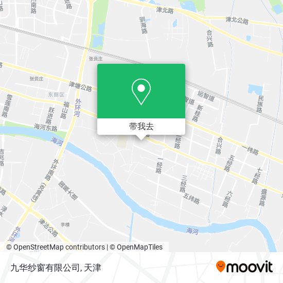 九华纱窗有限公司地图