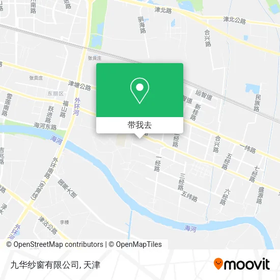 九华纱窗有限公司地图