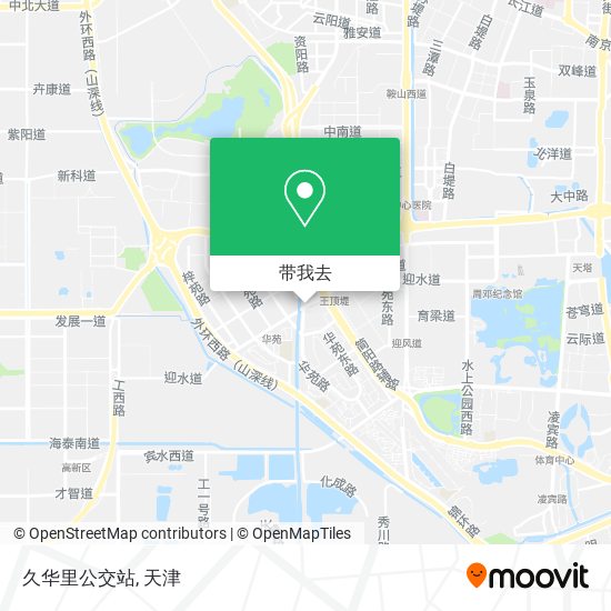 久华里公交站地图