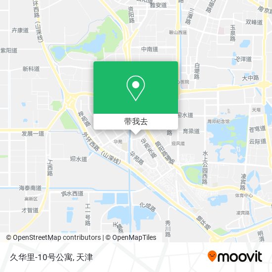 久华里-10号公寓地图