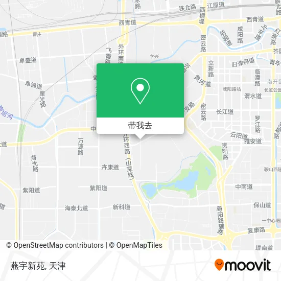 燕宇新苑地图