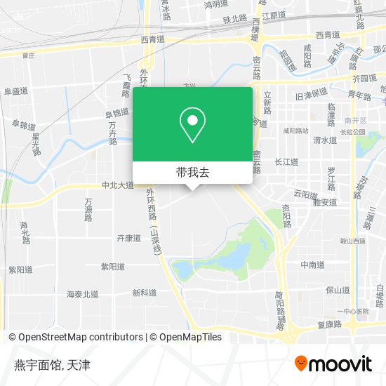 燕宇面馆地图