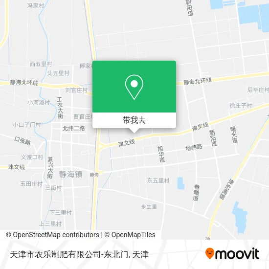 天津市农乐制肥有限公司-东北门地图
