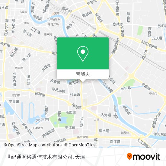 世纪通网络通信技术有限公司地图