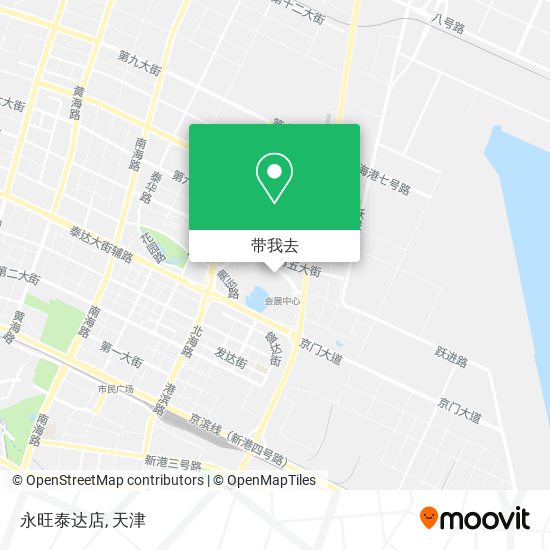 永旺泰达店地图