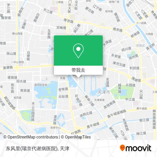 东风里(瑞京代谢病医院)地图