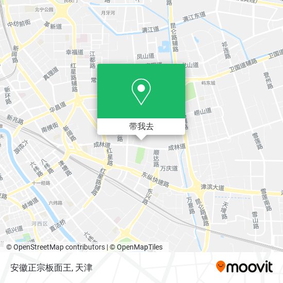 安徽正宗板面王地图