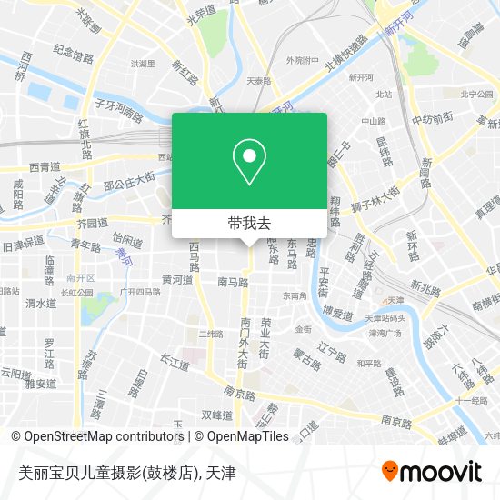 美丽宝贝儿童摄影(鼓楼店)地图