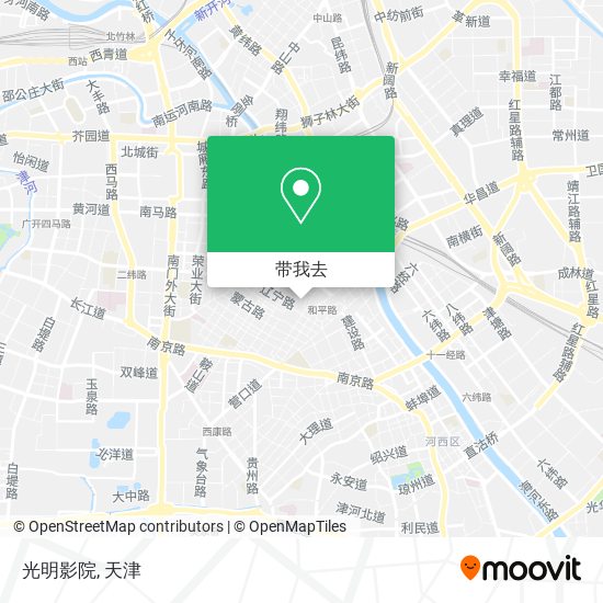 光明影院地图