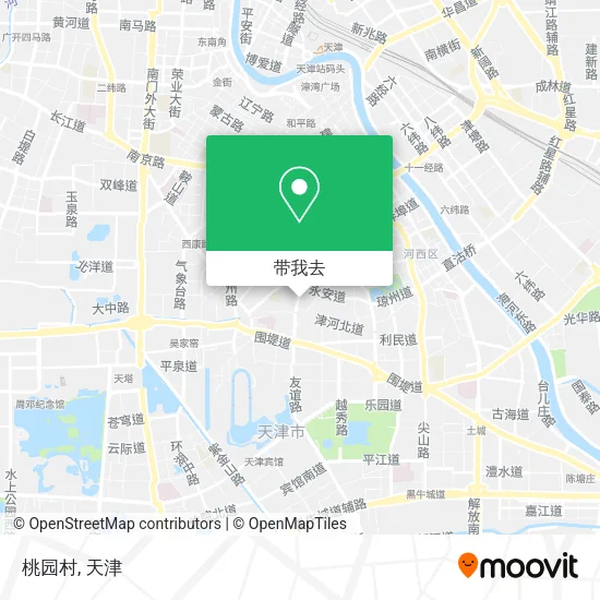 桃园村地图