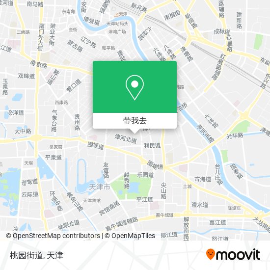 桃园街道地图