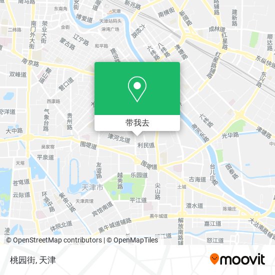 桃园街地图