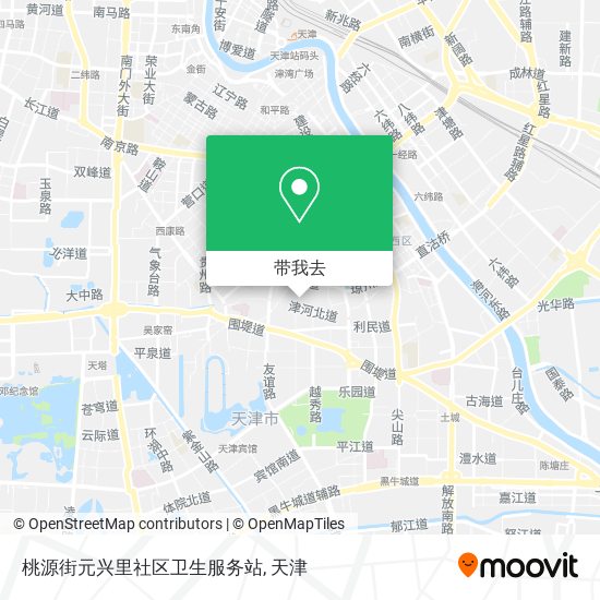 桃源街元兴里社区卫生服务站地图