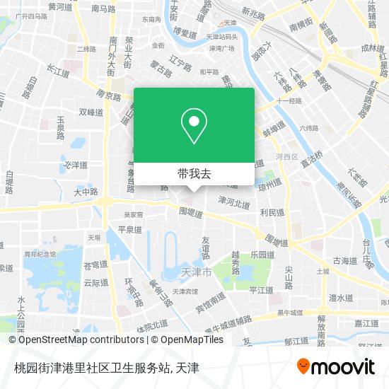桃园街津港里社区卫生服务站地图