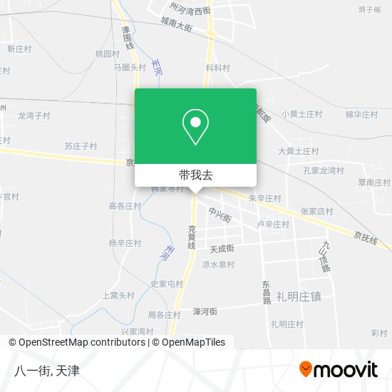 八一街地图