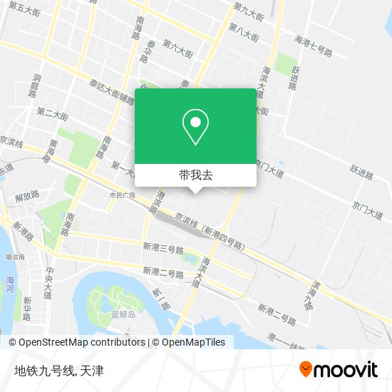 地铁九号线地图