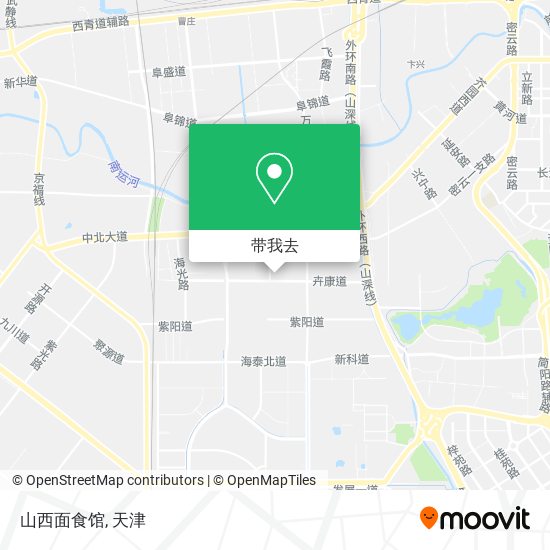 山西面食馆地图