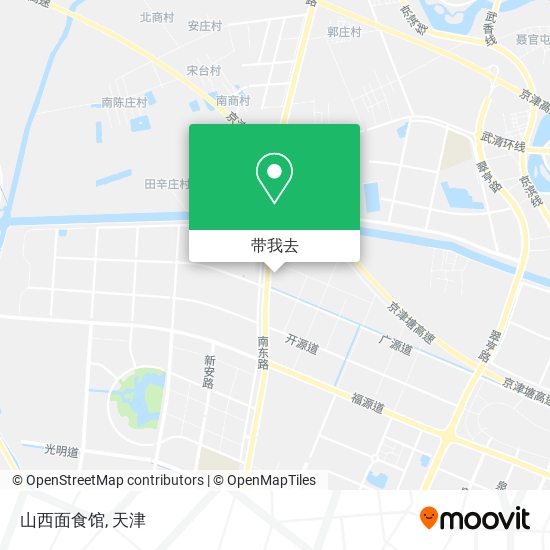 山西面食馆地图
