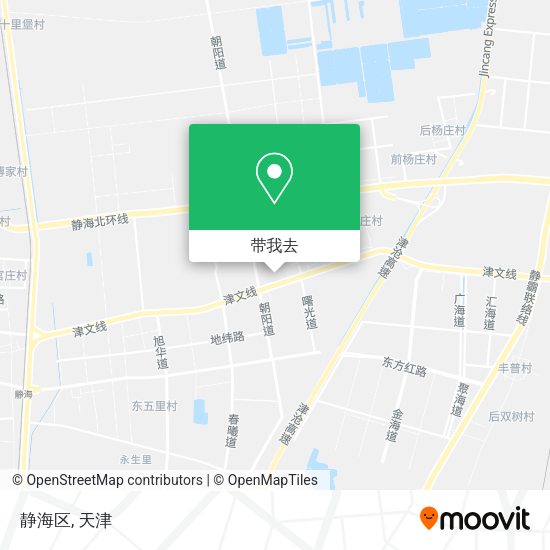 静海区地图
