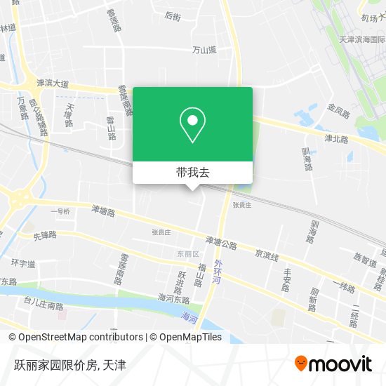 跃丽家园限价房地图