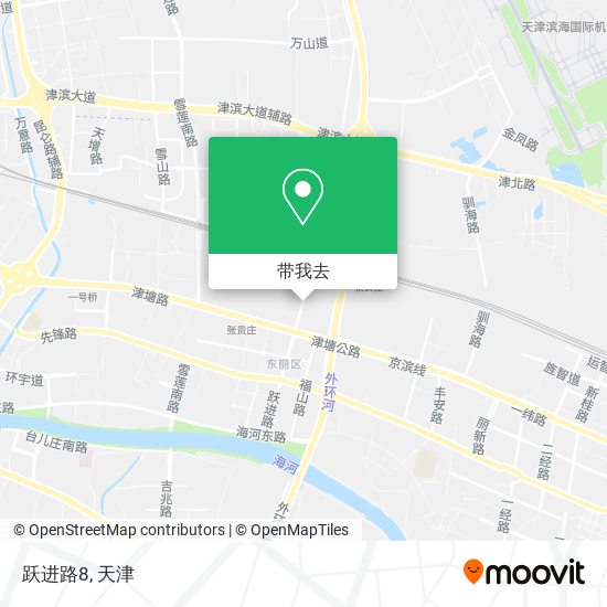 跃进路8地图