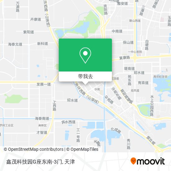 鑫茂科技园G座东南-3门地图