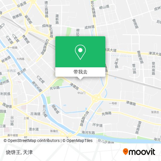 烧饼王地图