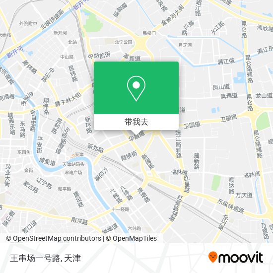 王串场一号路地图