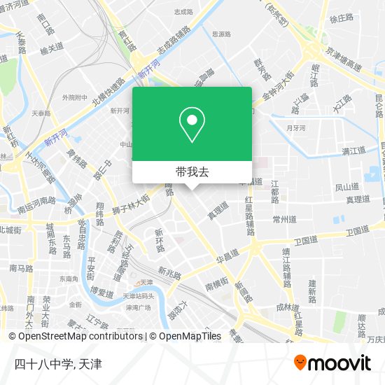四十八中学地图