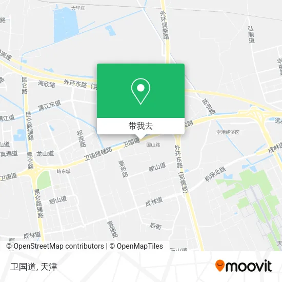 卫国道地图