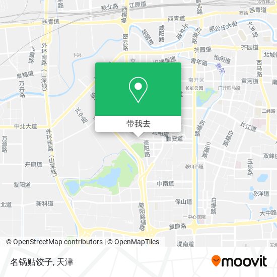 名锅贴饺子地图