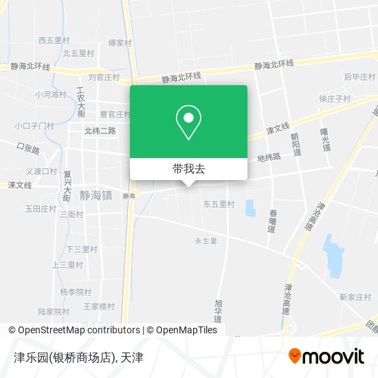 津乐园(银桥商场店)地图
