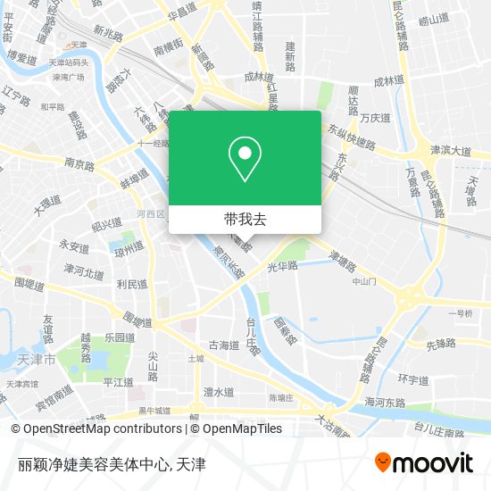 丽颖净婕美容美体中心地图