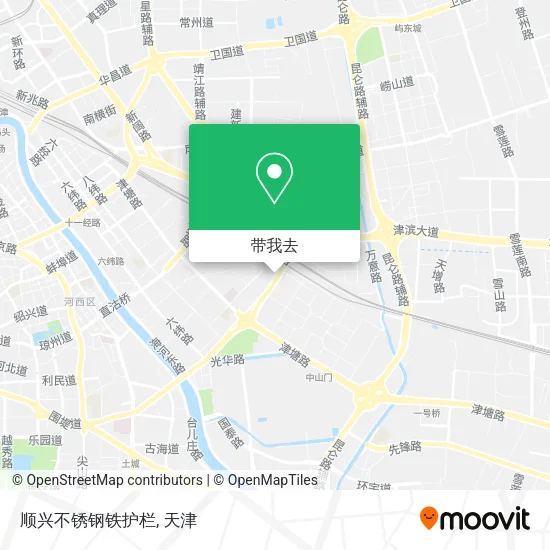 顺兴不锈钢铁护栏地图