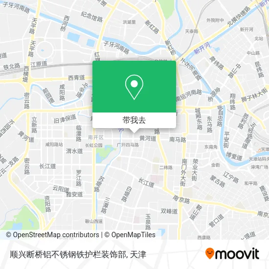 顺兴断桥铝不锈钢铁护栏装饰部地图