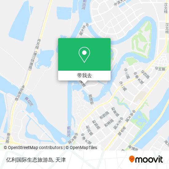 亿利国际生态旅游岛地图