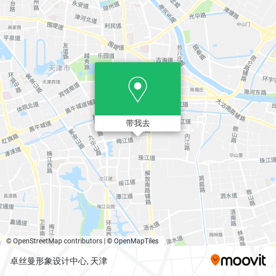卓丝曼形象设计中心地图