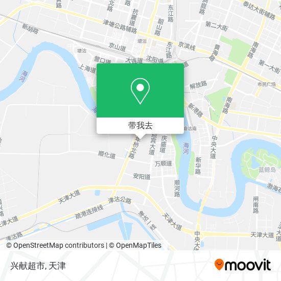 兴献超市地图