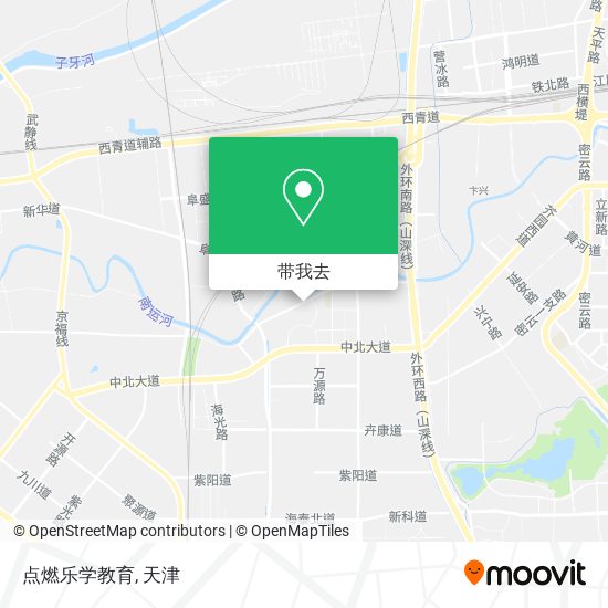 点燃乐学教育地图