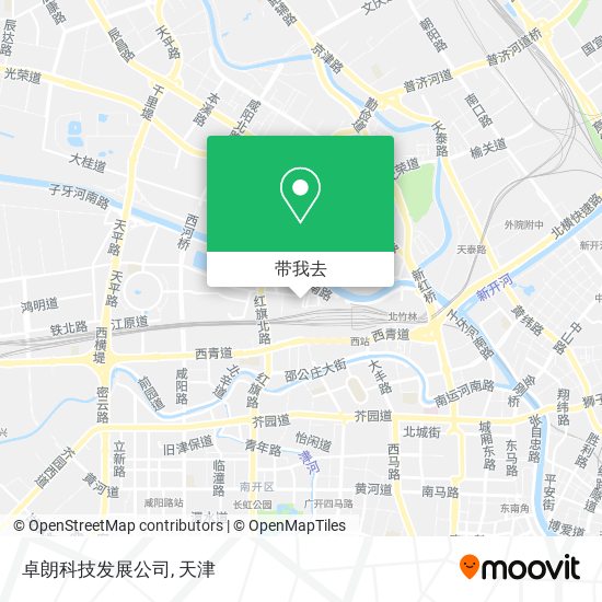 卓朗科技发展公司地图
