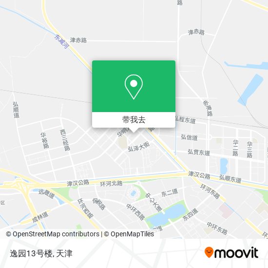 逸园13号楼地图