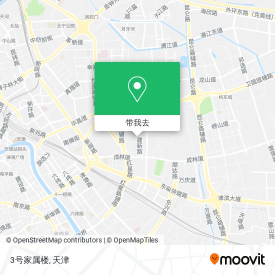 3号家属楼地图
