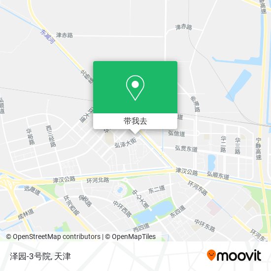 泽园-3号院地图