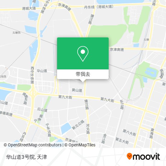 华山道3号院地图
