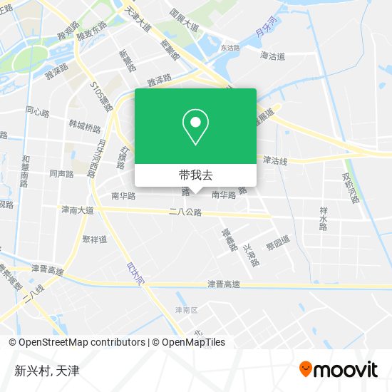 新兴村地图